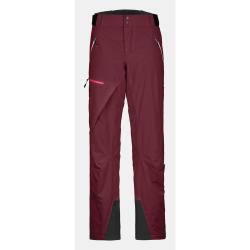 Nohavice Ortovox Andermatt Pants Women's Dark Blood